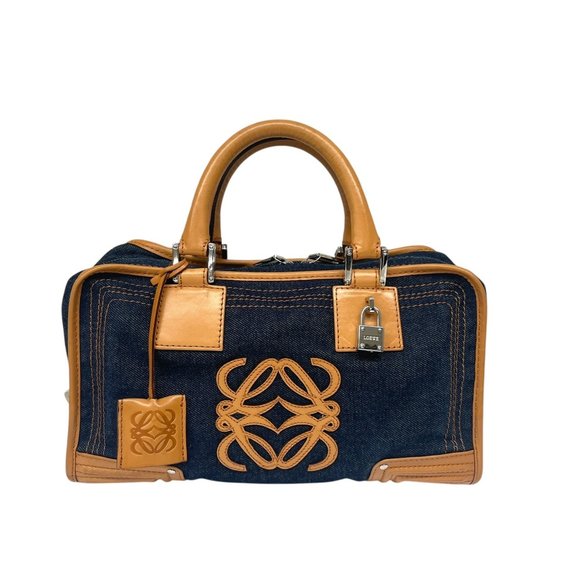 LOEWE Blue Leather Bag - Picture 1 of 16